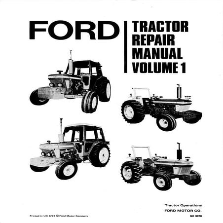 FORD 4610 MANUAL PDF visual data 3