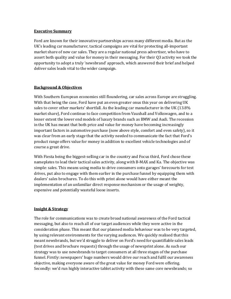 Ford case study image