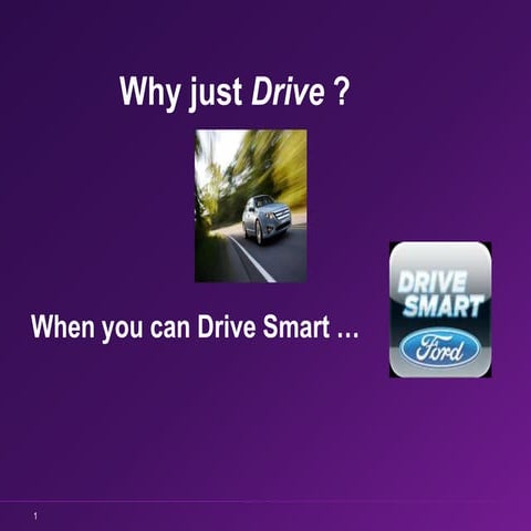 Ford drive smart 