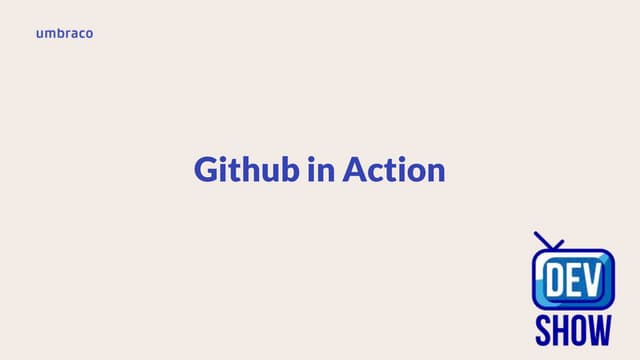 Github in Action