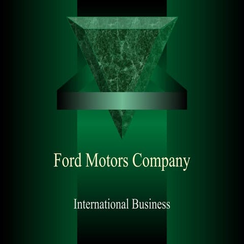 Ford Motors Company
