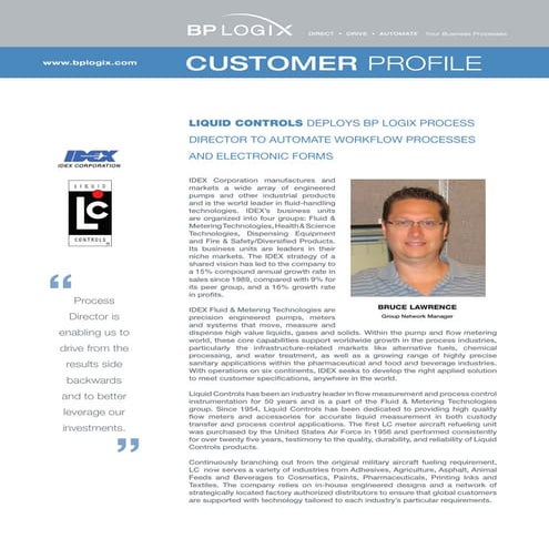  Liquid Controls CASE STUDY