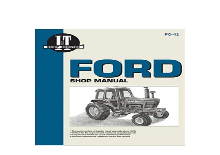 ~[DOWNLOAD_E-BOOK] LIBRARY~ Ford Shop Manual Series 5000 5600 5610 66…