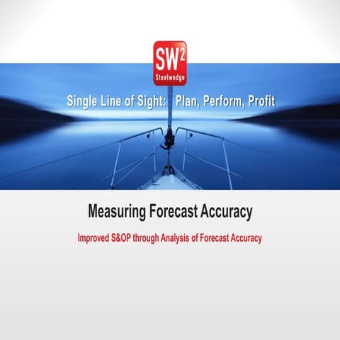Using Key Metrics to Supercharge Your Demand Management and S&OP Process