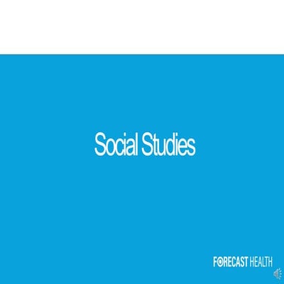 Forecast Health's Social Determinants of Health Webinar