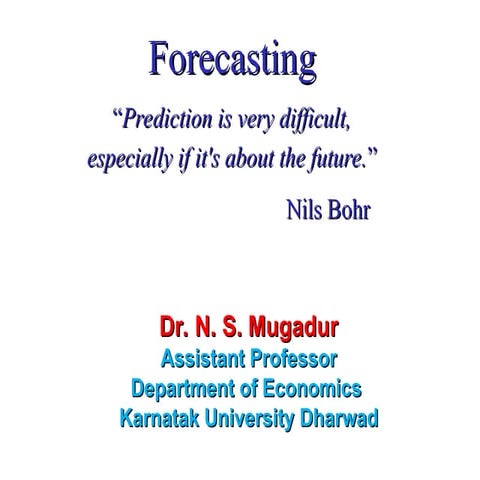 Forecasting-2.ppt12345678912345679123456789