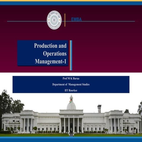 Forecasting Techniques For Operations Pptx