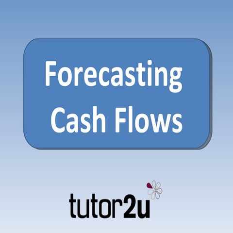 Forecasting Cash Flows