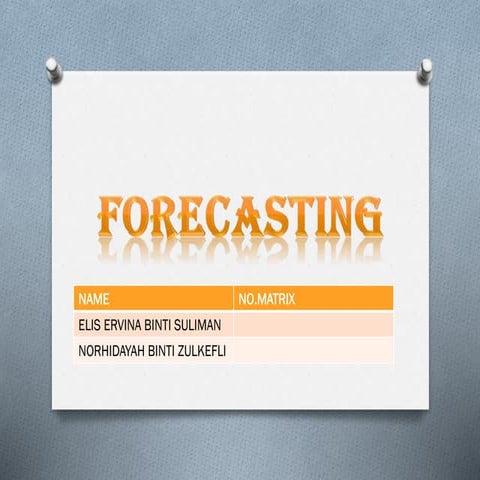 Intro to strategic forecasting by stephen shellman presentation | PPT