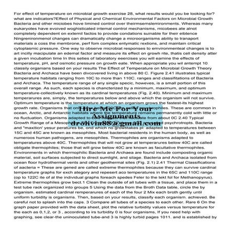 For effect of temperature on microbial growth exercise 28 w.pdf