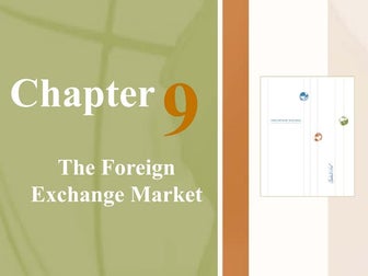 Foreign Exchange Market