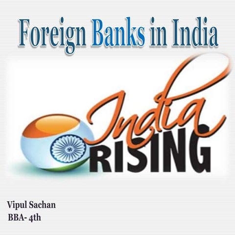 Foreign banks in india