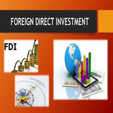 Foreign direct investment | PPT