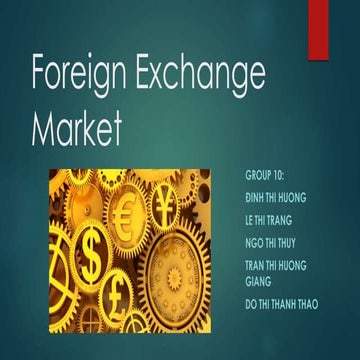 Foreign exchange market