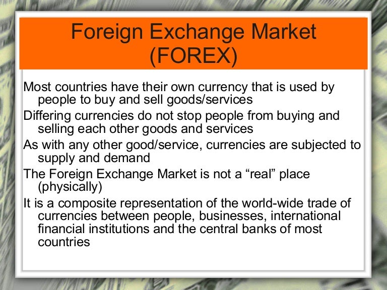 Foreign Exchange Market Primary1111