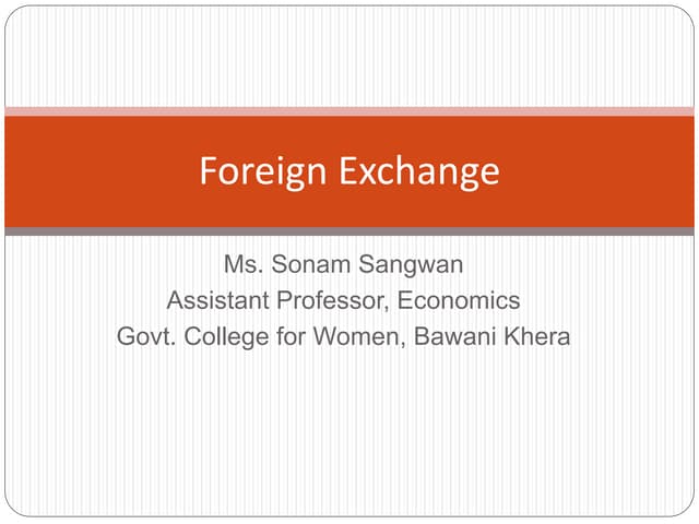 International Trade and Forex in macroeconomics.ppt