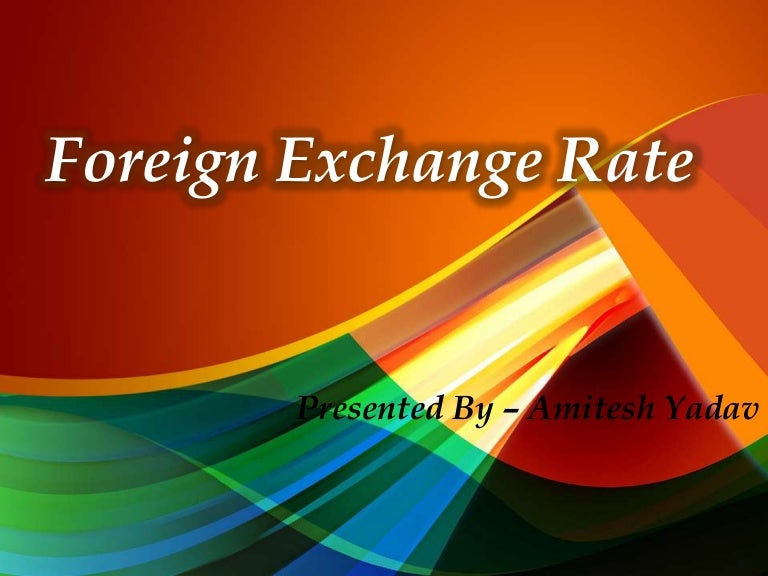 Foreign exchange deals