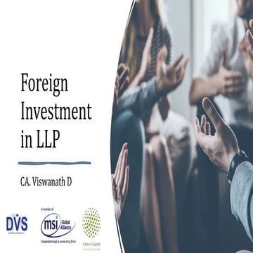FDI in LLP