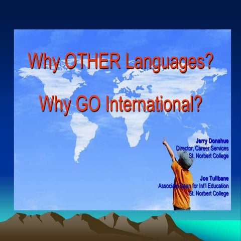 Foreign Language International Experience 2
