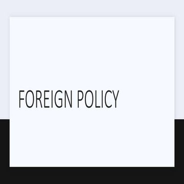 Foreign policy.pptx