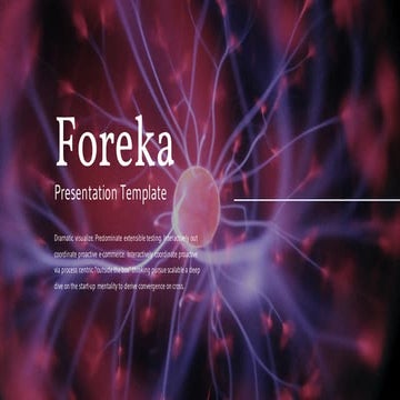 Foreka Presentation : Dark Color Version