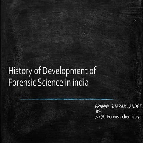 Forensic chemistry BSC724(B) syllabus of savitibai phule pune university.pptx