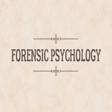 forensic psychology presentation.pdf.pdf