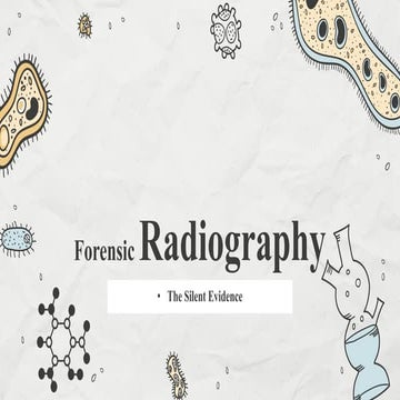 Forensic radiography | PPTX
