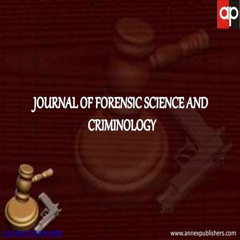 Forensic science and criminology