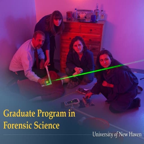 University of New Haven M.S. Forensic Science Webinar Overview
