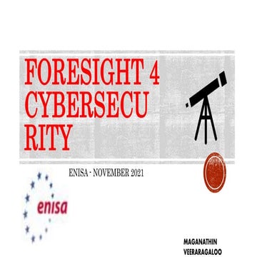 Foresight 4 Cybersecurity