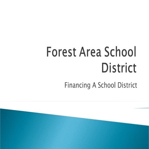FASD Financing a School District