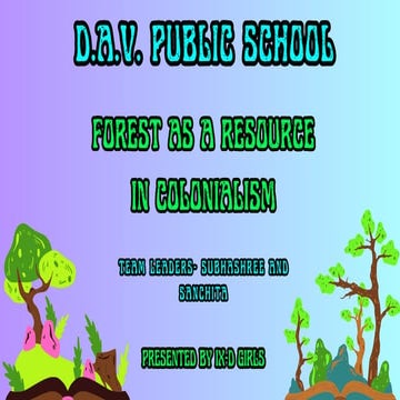 Forest as a resource in colonialism.pdf