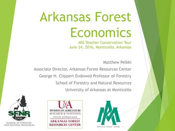 Forest Economics TCT 2016
