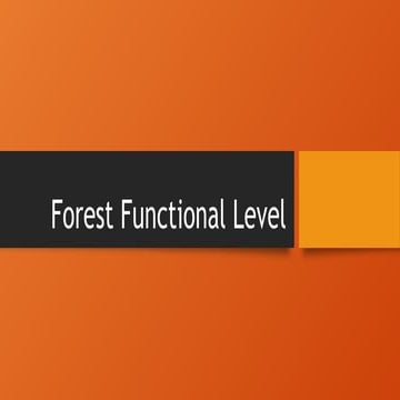 Forest Functional Level in windows system.pptx