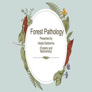 Forest pathology 