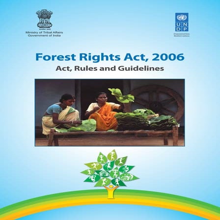 Forest Rights Act Rules Book Pdf