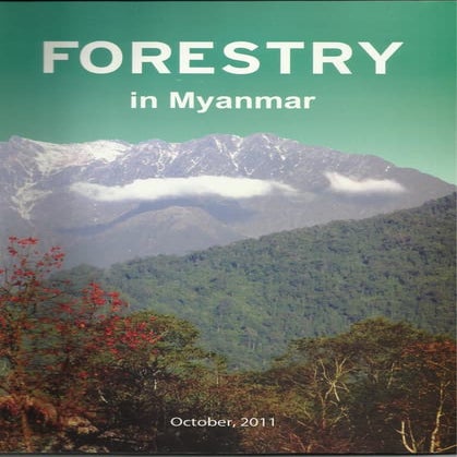 Forestry in Myanmar October 2011 | PDF