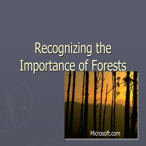 Introduction to Froestry