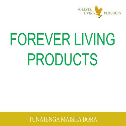 Forever living products | PPT