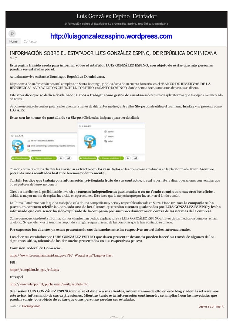 Forex fraude