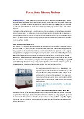 Forex automoney