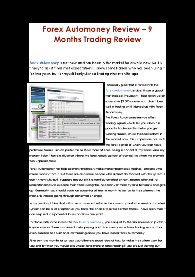 Forex automoney