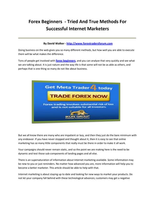 Forex Beginners Pdf Forex Beginners Pdf