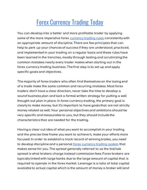 Forex Trading Tax Planning: Currency Investment Guide