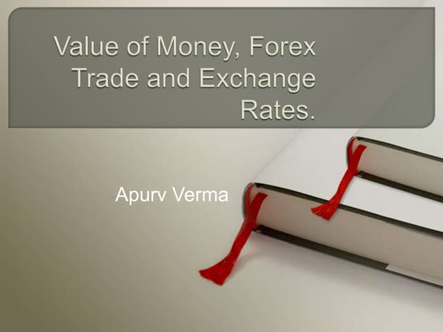 Forex markets, exchange rate determination