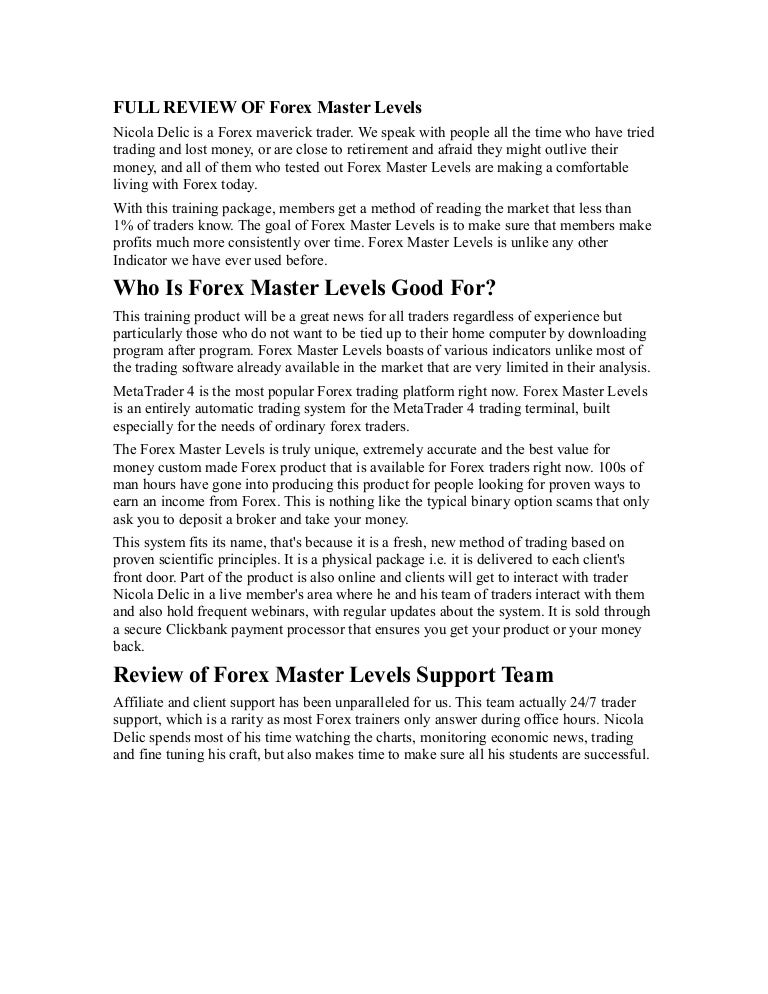 Forex grid master review