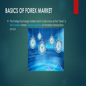 Introduction to forex | PDF