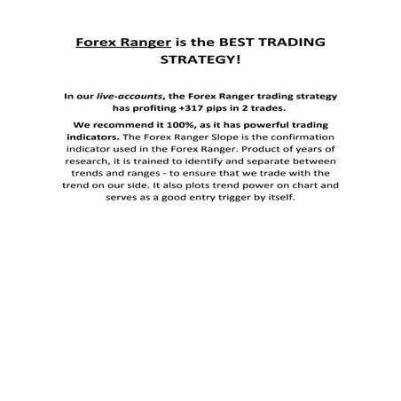 Forex Ranger - Forex Indicator | DOC