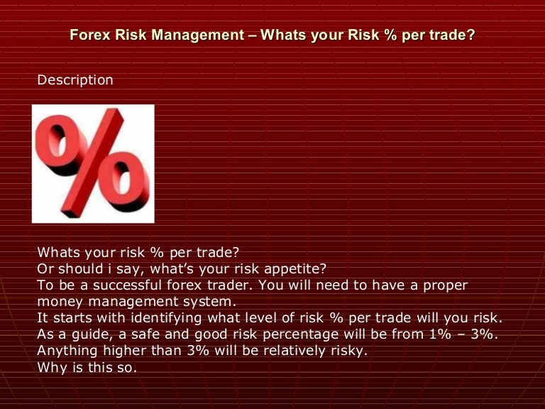 2 forex risk management